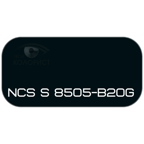 PALINAL 2К акрил-полиуретановая DTM эмаль по коду NCS S 8505-B20G
