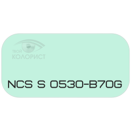 PALINAL 2К полиуретановая эмаль по коду NCS S 0530-B70G