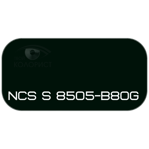 PALINAL 2К акрил-полиуретановая DTM эмаль по коду NCS S 8505-B80G