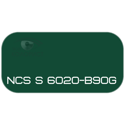 PALINAL 2К акрил-полиуретановая DTM эмаль по коду NCS S 6020-B90G