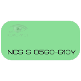PALINAL 2К полиуретановая эмаль по коду NCS S 0560-G10Y