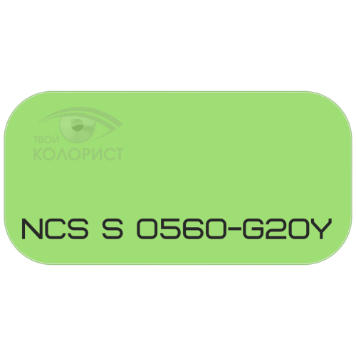 PALINAL 2К полиуретановая эмаль по коду NCS S 0560-G20Y