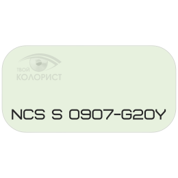 PALINAL 2К полиуретановая эмаль по коду NCS S 0907-G20Y