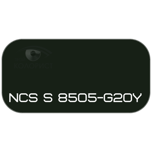 PALINAL 2К акрил-полиуретановая DTM эмаль по коду NCS S 8505-G20Y