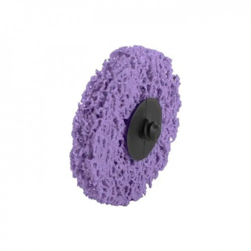 QUICK LOCK ABRAFORCE CR абразивный диск шлифовальный зачистной 75 мм, фиолетовый, (крепление ROLOC)