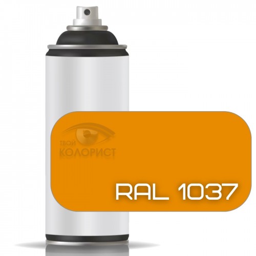 PALINAL антикоррозионная краска по коду RAL 1037 в баллоне, 400 мл