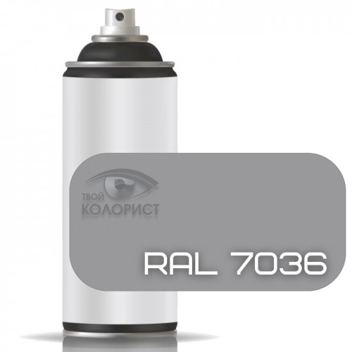 PALINAL антикоррозионная краска по коду RAL 7036 в баллоне, 400 мл