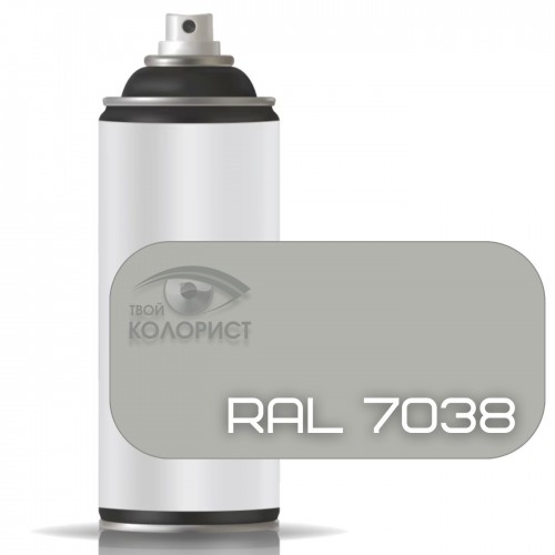 PALINAL антикоррозионная краска по коду RAL 7038 в баллоне, 400 мл