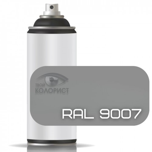 PALINAL антикоррозионная краска по коду RAL 9007 в баллоне, 400 мл