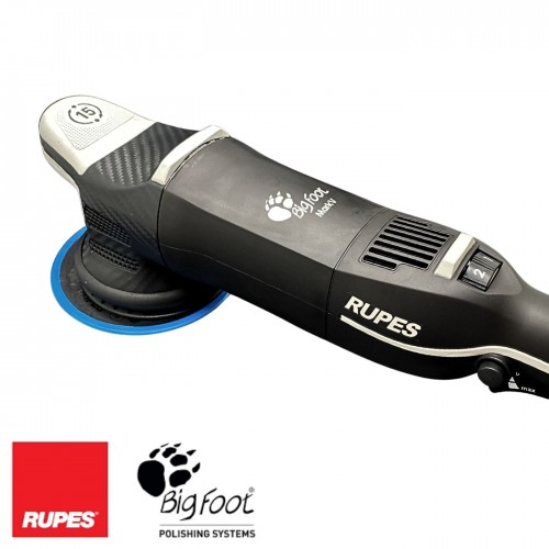 RUPES BIGFOOT LHR 15 MARK V вращательно-орбитальная полировальная машинка 125 мм, ход 15 мм