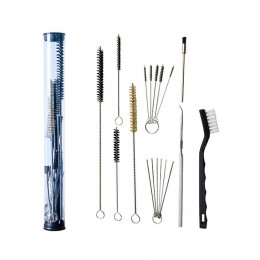 ROXELPRO 499244 набор для чистки окрасочных пистолетов (18 предметов) 