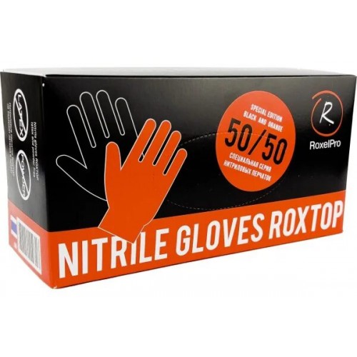 ROXELPRO 721263 нитриловые перчатки ROXTOP, размер L, 50 шт