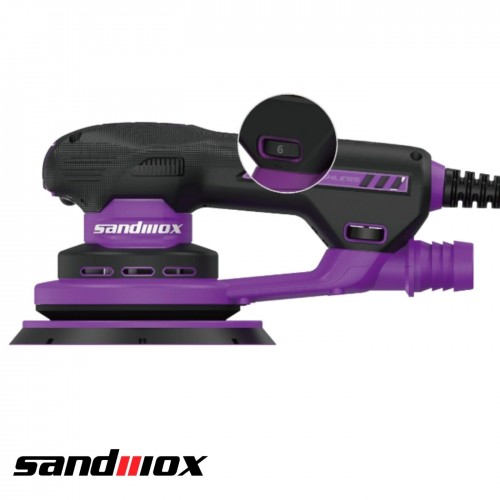 SANDWOX SX655 150/5 EC вращательно-орбитальная шлифовальная машинка 150 мм, ход 5 мм