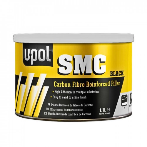U-POL SMC CARBON шпатлевка с углеволокном, 1 л