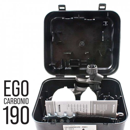 WALCOM EGO CARBONIO HTE/HALO миникраскопульт, сопло 1,2 мм, с 2-мя бачками, манометром и ЗИП