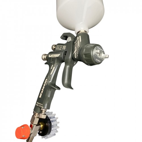 WALCOM SLIM KOMBAT S HTE/HALO краскопульт, сопло 1,3 мм, с манометром и ЗИП