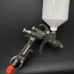 WALCOM SLIM KOMBAT S HTE/HALO краскопульт, сопло 1,5 мм, с манометром и ЗИП