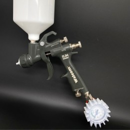 WALCOM SLIM KOMBAT S HTE/HALO краскопульт, сопло 1,5 мм, с манометром и ЗИП