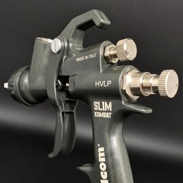 WALCOM SLIM KOMBAT S HVLP краскопульт, сопло 1,3 мм, с манометром и ЗИП