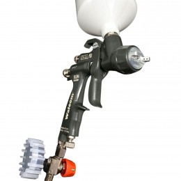 WALCOM SLIM KOMBAT S HVLP краскопульт, сопло 1,3 мм, с манометром и ЗИП