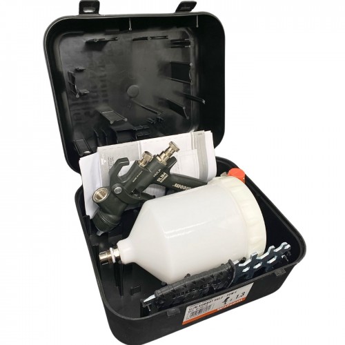 WALCOM SLIM KOMBAT S HVLP краскопульт, сопло 1,3 мм, с манометром и ЗИП