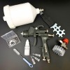 WALCOM SLIM KOMBAT S HVLP краскопульт, сопло 1,3 мм, с манометром и ЗИП