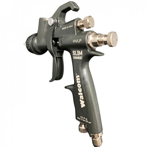 WALCOM SLIM KOMBAT S HVLP краскопульт, сопло 1,3 мм, с манометром и ЗИП