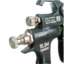WALCOM SLIM KOMBAT S HVLP краскопульт, сопло 1,4 мм, с манометром и ЗИП
