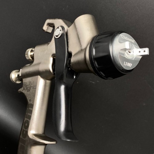WALCOM SLIM XLIGHT S HVLP краскопульт, сопло 1,3 мм, с манометром и ЗИП