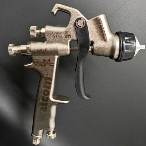 WALCOM SLIM XLIGHT S HVLP краскопульт, сопло 1,3 мм, с манометром и ЗИП