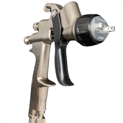 WALCOM SLIM XLIGHT S HVLP краскопульт, сопло 1,4 мм, с манометром и ЗИП