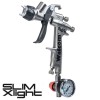 WALCOM SLIM XLIGHT S HVLP краскопульт, сопло 1,3 мм, с манометром и ЗИП