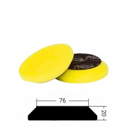 ZVIZZER круг полировальный EDGE, 100/20/76 мм, желтый, мягкий