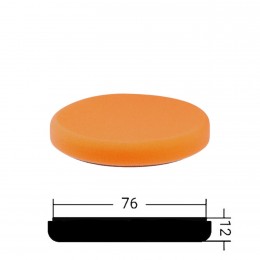ZVIZZER круг полировальный STANDART, 90/12/76 мм, оранжевый, средний