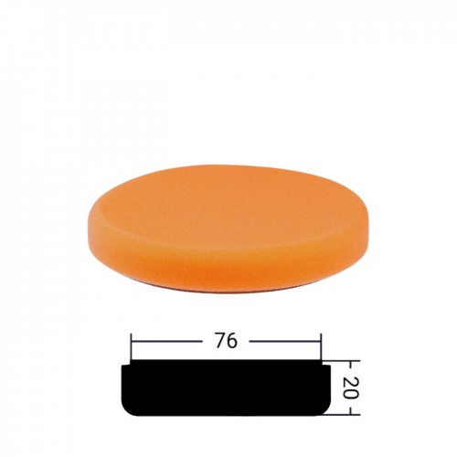 ZVIZZER круг полировальный STANDART, 80/20/76 мм, оранжевый, средний