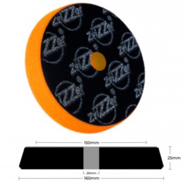 ZVIZZER круг полировальный TRAPEZ, 160/25/150 мм, оранжевый, средний