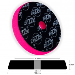 ZVIZZER круг полировальный TRAPEZ, 160/25/150 мм, красный, твёрдый 