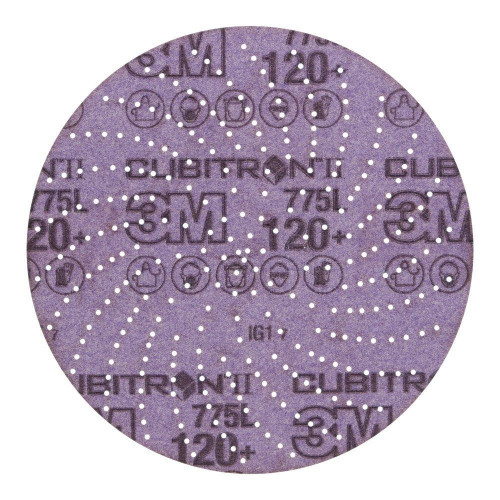Круг пурпурный 3M P120+