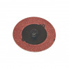 CERAMIC Диск зачистной быстросъемный, керамическое зерно, TOP SIZE, Р36, d50мм, красно-коричневый