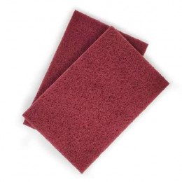  PREMIUM SCUFF лист на нетканной основе, карбид кремния, красный
