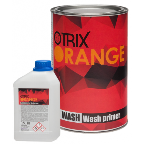 Реактивный протравливающий грунт Otrix Orange Wash Primer 2+1, 1.5 л