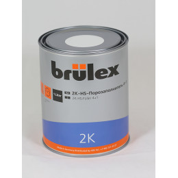 BRULEX Грунт-наполнитель 2К HS 4+1 светло-серый 1л + отвердитель