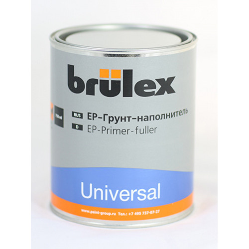 Грунт-наполнитель BRULEX ЕР Universal 0,75 л + отвердитель