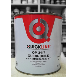 Грунт-наполнитель QUICKLINE 3417 комплект 2К Quick-Build + отвердитель 4:1, темно-серый