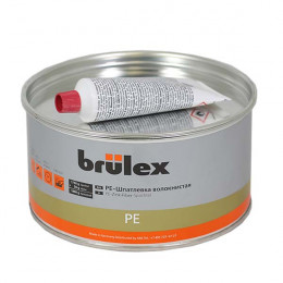 Шпатлевка Brulex PE волокнистая с отвердителем серая 1,8 кг